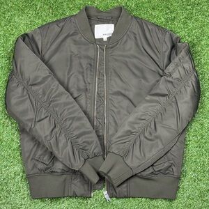 Wilfred Free Olive Green Bomber Jacket